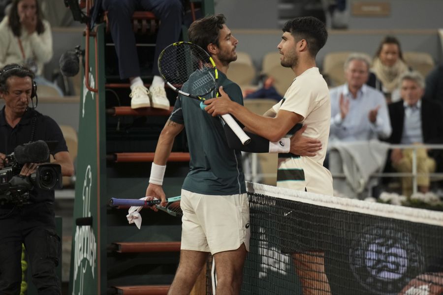 French Open Alcaraz Musetti