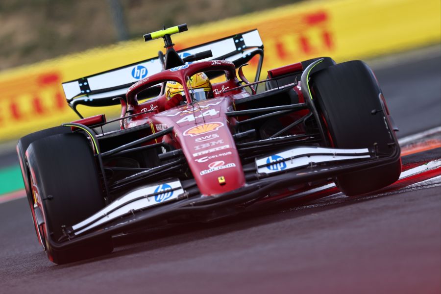 Lewis Hamilton Ferrari Ungarn