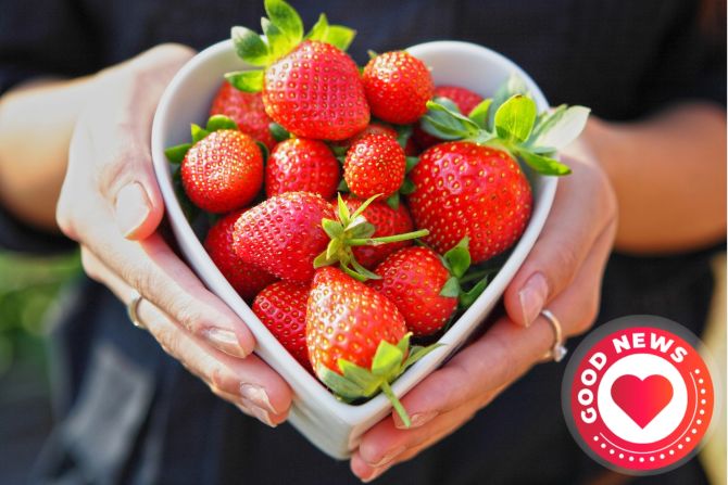 Erdbeeren Herz Gehirn Wirkung