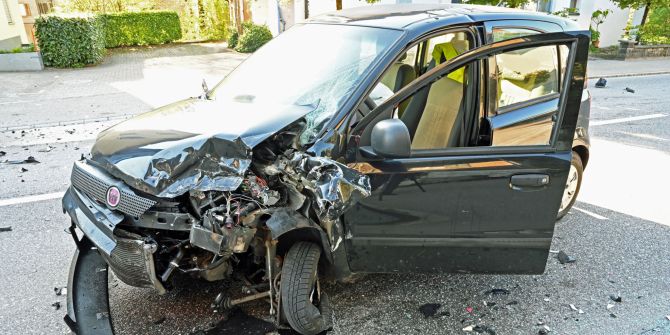 Eschholzmatt Kollision Unfall