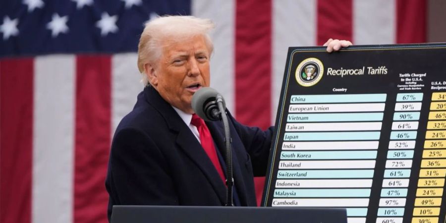 Donald Trump hat am «Befreiungstag» Zölle in Höhe von 50 Prozent gegen das kleine Königreich Lesotho verhängt.