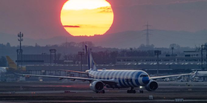 Ein Hingucker ist das seit 2022 eingeführte neue Design der Condor-Flugzeuge. Condor