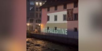 Flagge auf Museum - Luzerner Palästina-Aktivisten droht Anzeige Flagge auf Museum - Luzerner Palästina-Aktivisten droht Anzeige