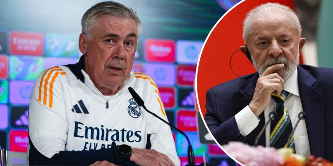 Carlo Ancelotti Brasilien Lula