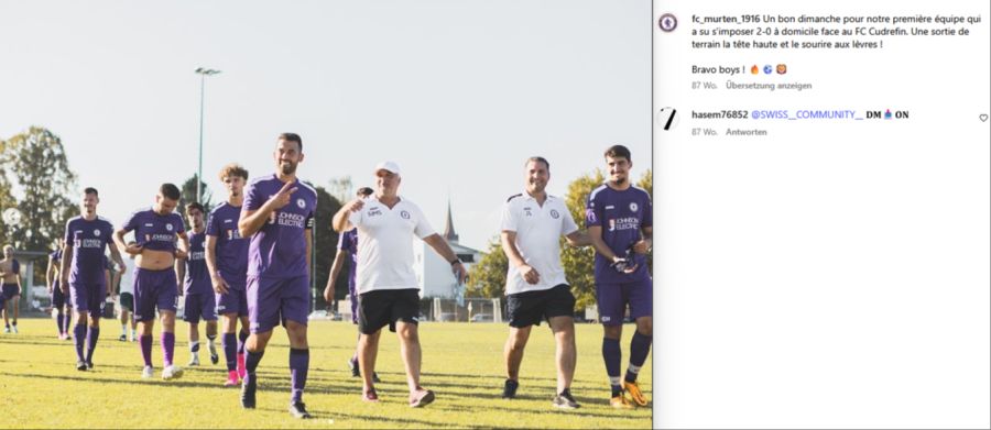 FC Murten Kerzers Prügelei