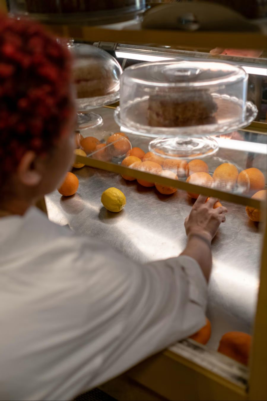 «Lange Gelnägel zerkratzen auch das Display», sagt Andrea Hotz von der Bäckerei Hotz Rust AG in Baar ZG,