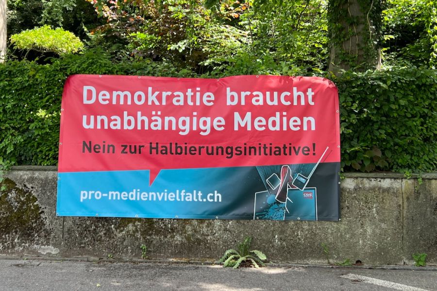 Für die Gegner ist die SRG-Initiative ein Angriff auf die unabhängigen Medien.