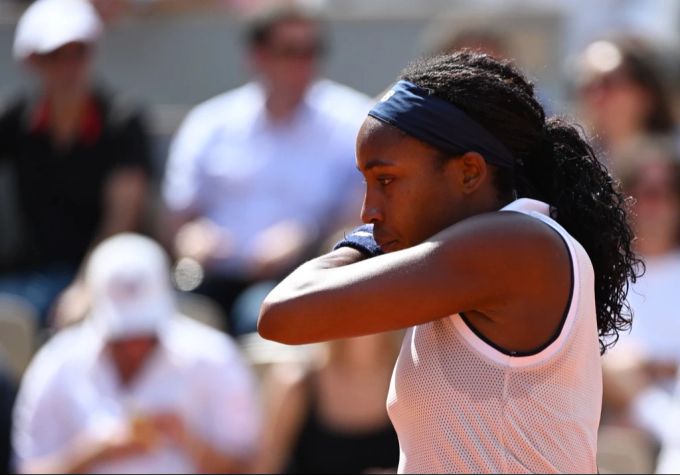 Einen enttäuschenden Halbfinal erlebte die Amerikanerin Coco Gauff. Coco Gauff