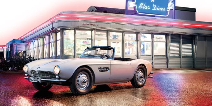 Historisches Vobild? Der BMW 507 Roadster. BMW 507 Roadster
