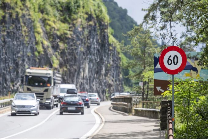 Das Brandobjekt befindet sich an der Axenstrasse. Axenstrasse