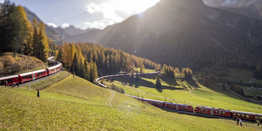 weltrekord Rhätische Bahn