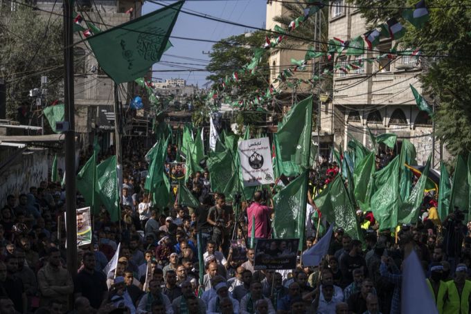Die radikal-islamische Terrororganisation Hamas kontrolliert das gesamte Gebiet des Gazastreifens. (Symbolbild) Palästina Gaza Israel Hamas