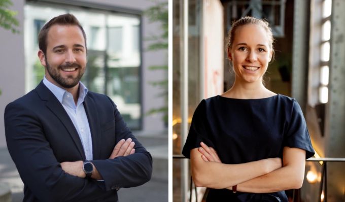 Startup: Co-Präsident Michael Kubli und Co-Präsidentin Alyssia Kugler. Startup Kugler Kubli