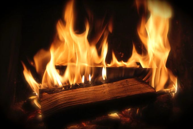 Ofen Feuer Holzscheit Kamin