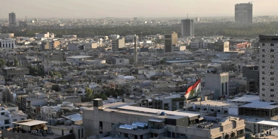 Erbil, die Hauptstadt der autonomen Kurdenregion im Irak