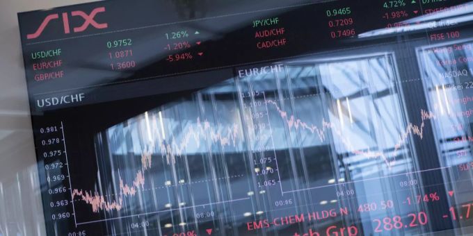 Die Schweizer Börse ist im Minus. (Symbolbild) Schweizer Börse SMI