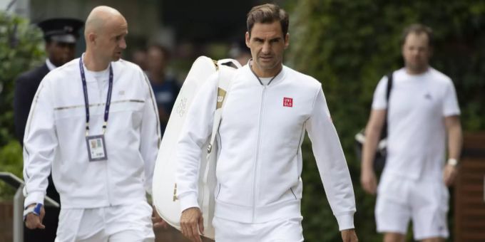 Trainer Ivan Ljubicic (l.) neben Roger Federer (r.). Sehen wir die beiden schon im Januar in Melbourne wieder? (Archivbild) Ivan Ljubicic Roger Federer