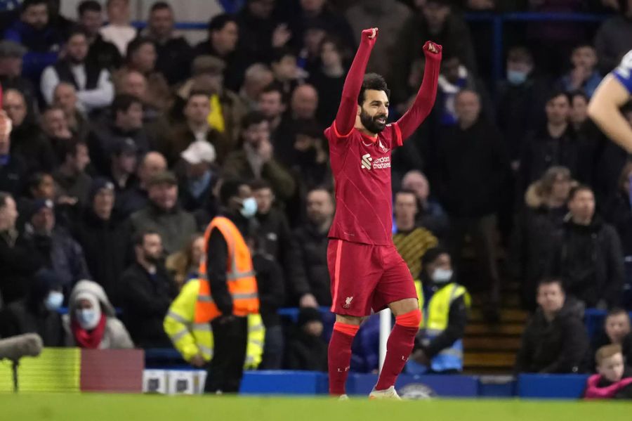 Mohamed Salah markiert das zwischenzeitliche 2:0.