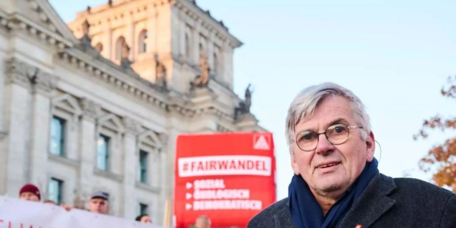 Jörg Hofmann ist erster Vorsitzender der IG Metall. Foto: Annette Riedl/dpa