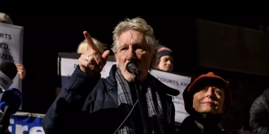 Pink-Floyd-Gründer und Assange-Unterstützer Roger Waters