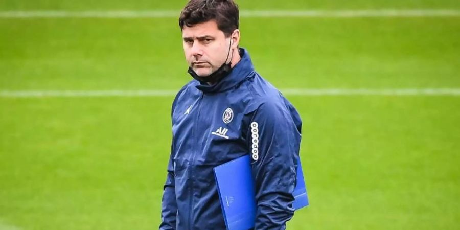 Fühlt sich bei PSG wohl: Trainer Mauricio Pochettino. Foto: Matthieu Mirville/ZUMA Press Wire/dpa