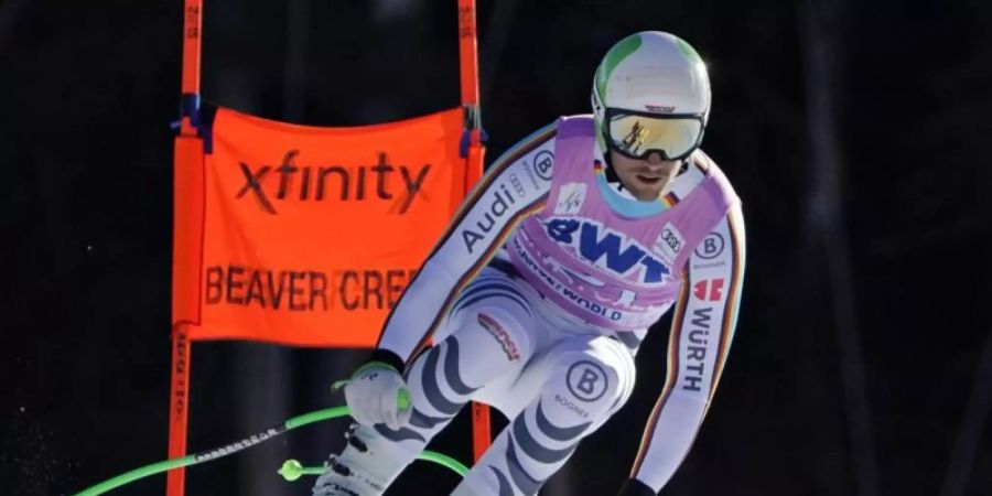 Sorgte in Beaver Creek für eine positive Überraschung: Dominik Schwaiger. Foto: Robert F. Bukaty/AP/dpa