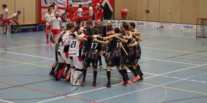 Der UHC Pfannenstiel gewinnt gegen UHC Herisau