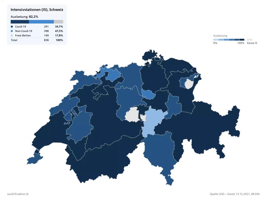 Coronavirus Intensivstationen