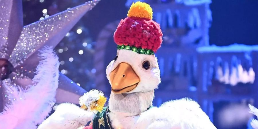 An der Weihnachtsgans war auch bei «The Masked Singer» kein Vorbeikommen.