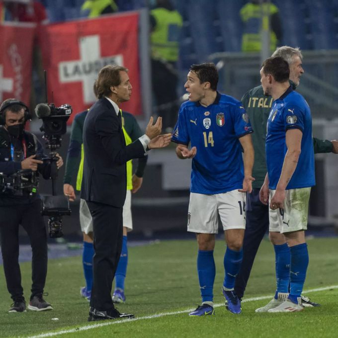 Gegen die Schweiz liefs für Italien nicht wie gewünscht. Trotzdem ist das Vertrauen von Roberto Mancini ungebrochen. Roberto Mancini
