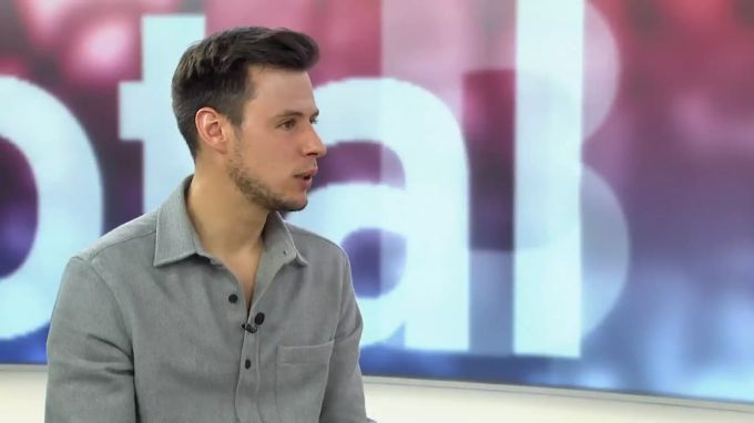 Heinz Lindner (Torhüter des FC Basel) im Gespräch bei «FCB Total». Heinz Lindner FCB Total