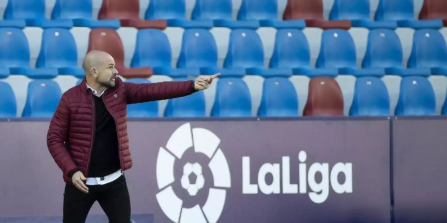 Nicht mehr Trainer von UD Levante: Paco Lopez. Foto: J.M. FERNANDEZ/gtres/dpa