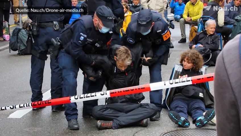 The Extinction Rebellion Included So Far The Last Day Of Action In Zurich