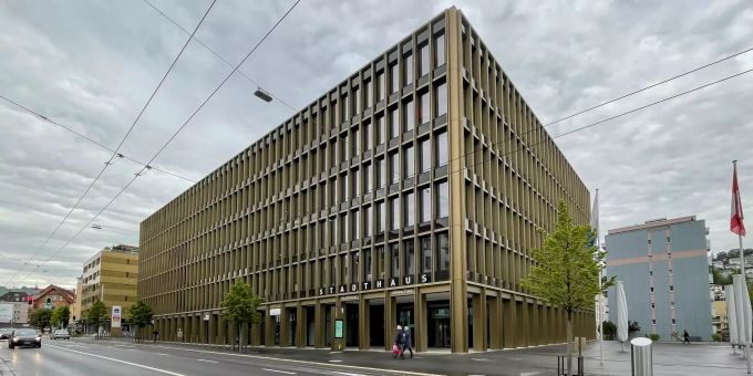 Die Stadtverwaltung von Kriens. Die Stadtverwaltung von Kriens.
