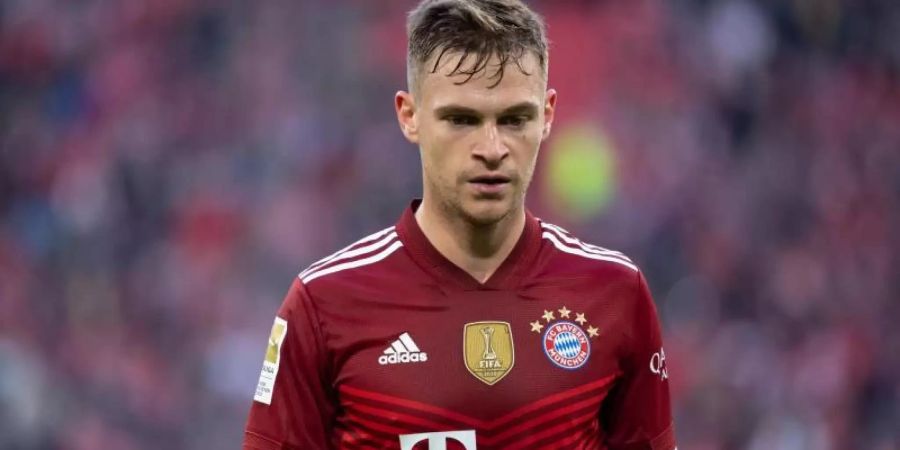 Kann sein Comeback frühestens im Januar feiern: Joshua Kimmich. Foto: Sven Hoppe/dpa/Archivbild