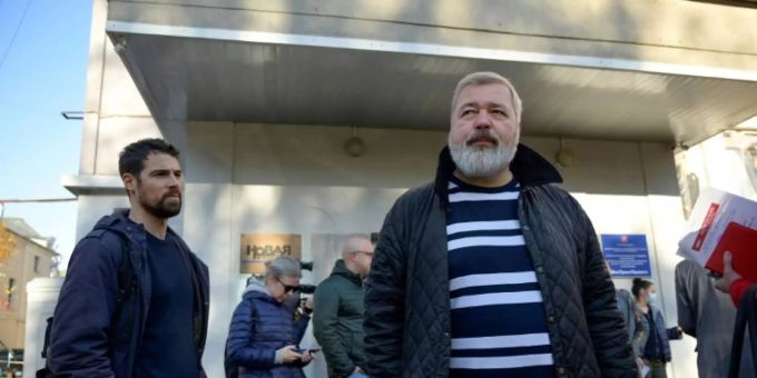 Journalist und Friedensnobelpreisträger Dmitri Muratow dmitri muratow