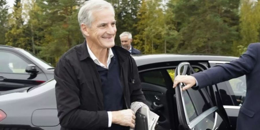 Der Chef der Arbeiterpartei, Jonas Gahr Störe