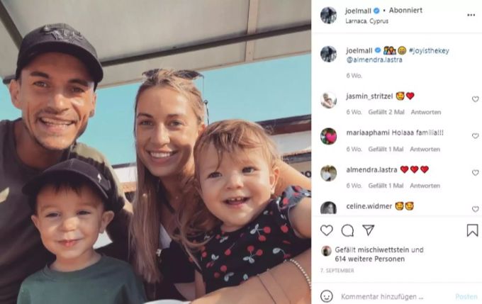 Joël Mall fühlt sich mit seiner Familie in Zypern wohl. Joël Mall