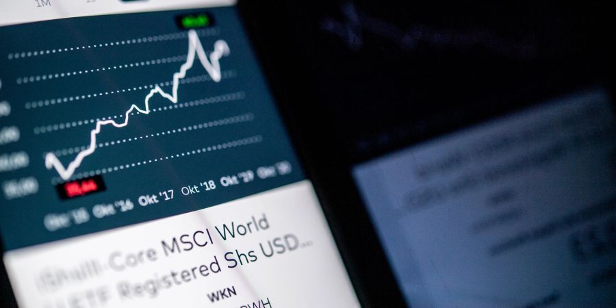 Monitor Börse Aktienkurs Kapital