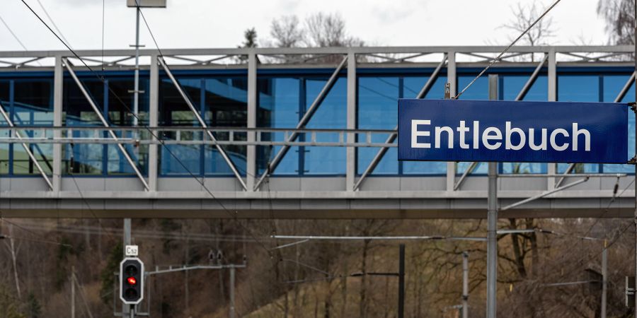 Der Bahnhof Entlebuch.