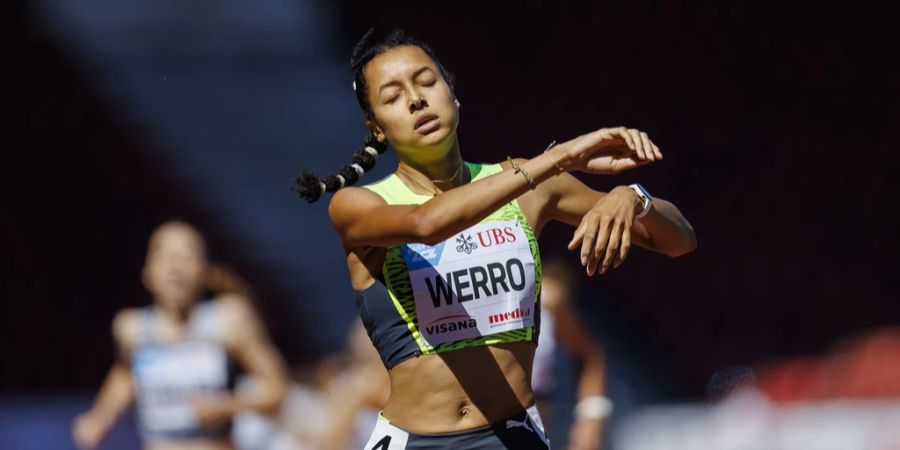 Audrey Werro Leichtathletik U20