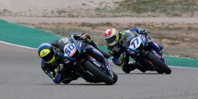 Dominique Aegerter gewinnt das zweite Rennen der Supersport-WM. Dominique Aegerter