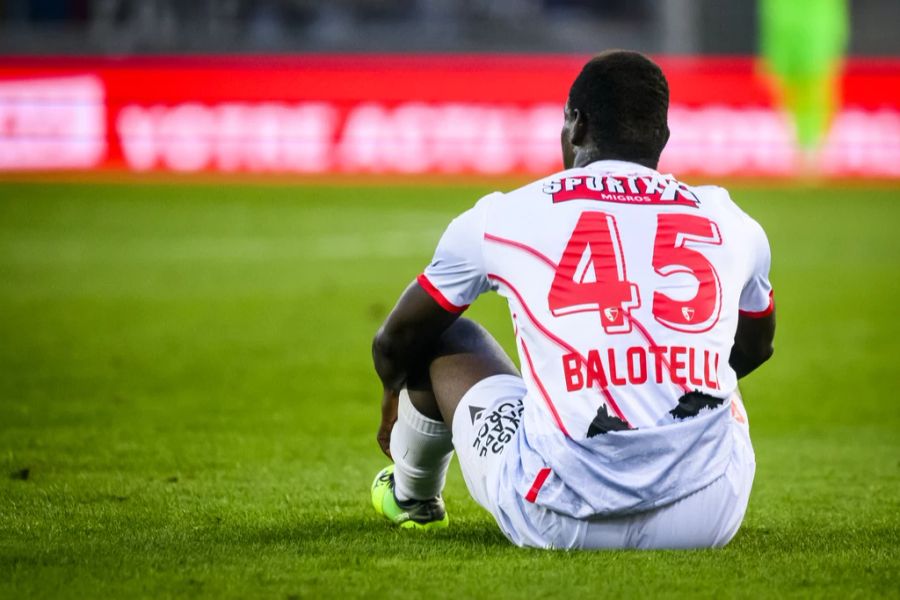 Mario Balotelli spielte bis 2023 eine Saison beim FC Sion.