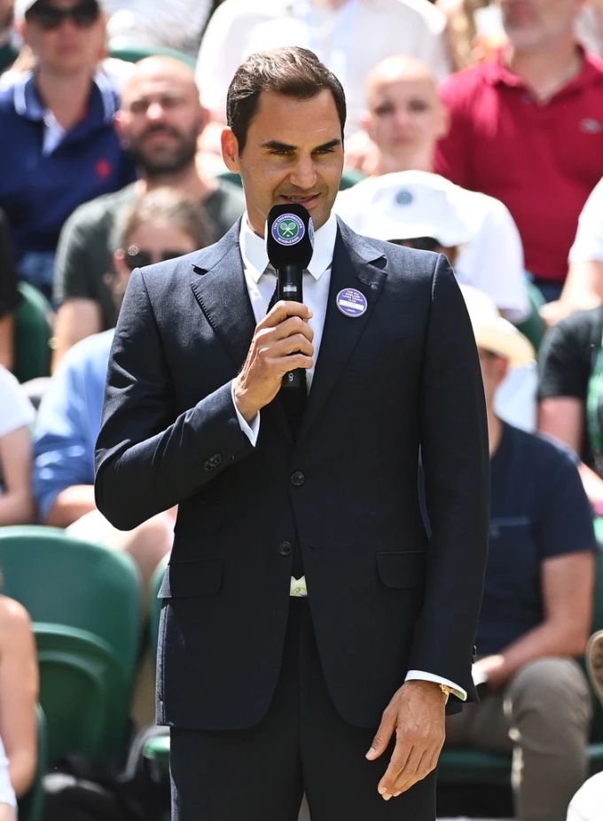 Roger Federer spannt mit Herzogin Kate zusammen. roger federer