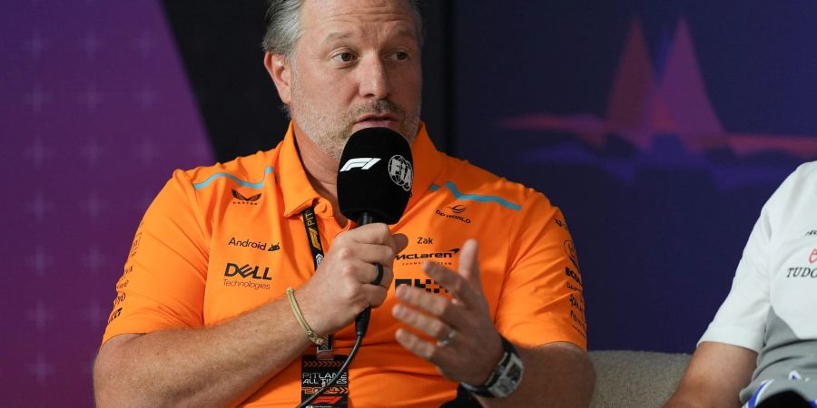 Zak Brown bleibt Geschäftsführer des McLaren-Teams.