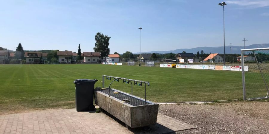 Fussballplatz in Utzenstorf.