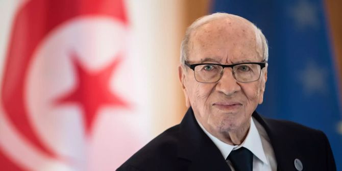 Präsident der tunesischen Republik