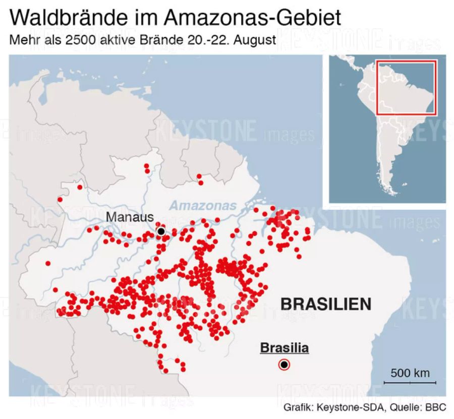 Waldbrände Amazonas