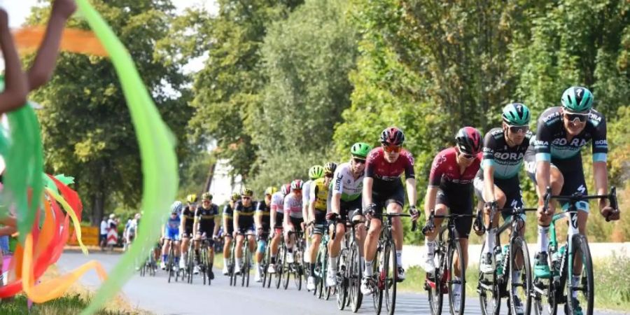 Wie die erste kommt auch die zweite Etappe der Deutschland-Tour ohne richtig schwere Anstiege aus. Foto: Bernd Thissen