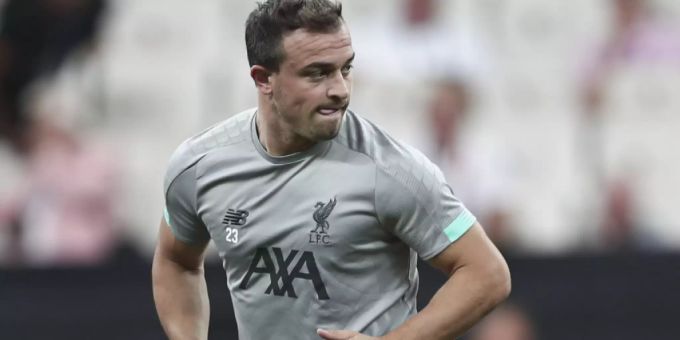 Xherdan Shaqiri will sich in den nächsten Wochen auf seinen Klub Liverpool konzentrieren Xherdan Shaqiri will sich in den nächsten Wochen auf seinen Klub Liverpool konzentrieren